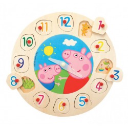 Simba - Peppa Pig Wooden Clock (lao..
