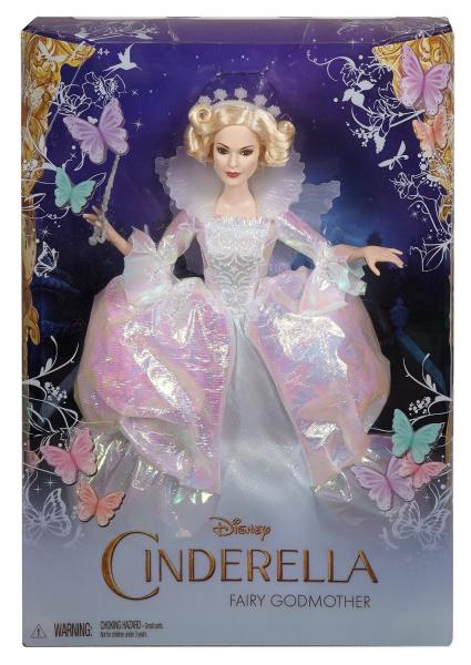 Mattel - Disney Cinderella Fairy Godmother Doll (l..