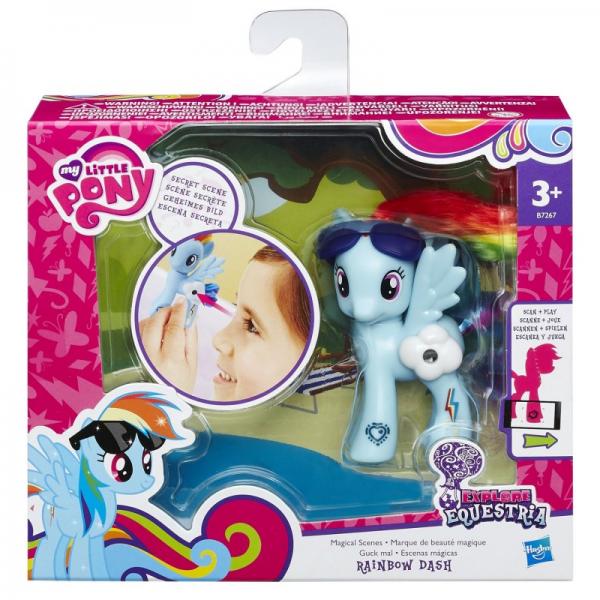 Hasbro - My Little Pony Equestria Explore Magic picture Rainbow Dash (laos)